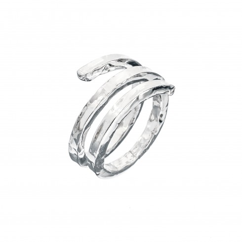 Angel – anello in argento naturale