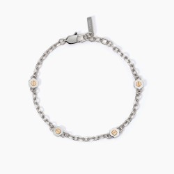 2Jewels Bracciale in acciaio 316L e PVD Rosè 232374