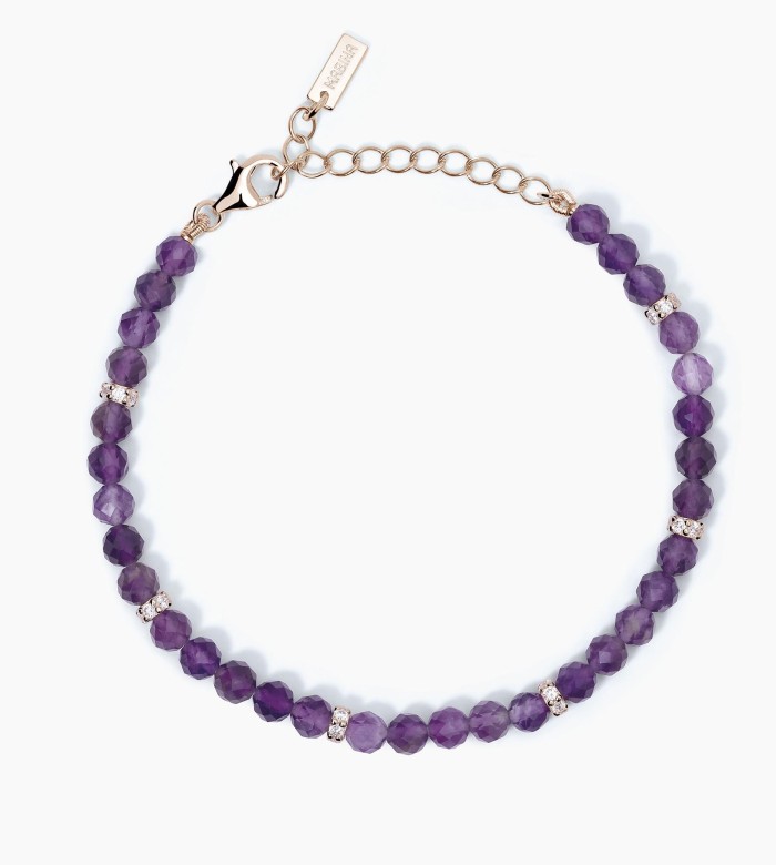 Mabina Bracelet with Amethyst and Crystals 533665