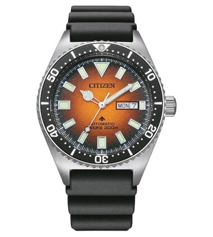 Citizen NY0120-01Z Promaster Automatic Diver's 200mt Arancione