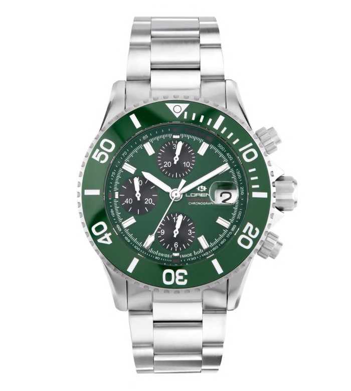 Lorenz Hydro-Sub Chrono Automatic 090012CC Green