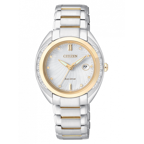 Watch Citizen Lady Acciaio And Diamond Ew2254-58a