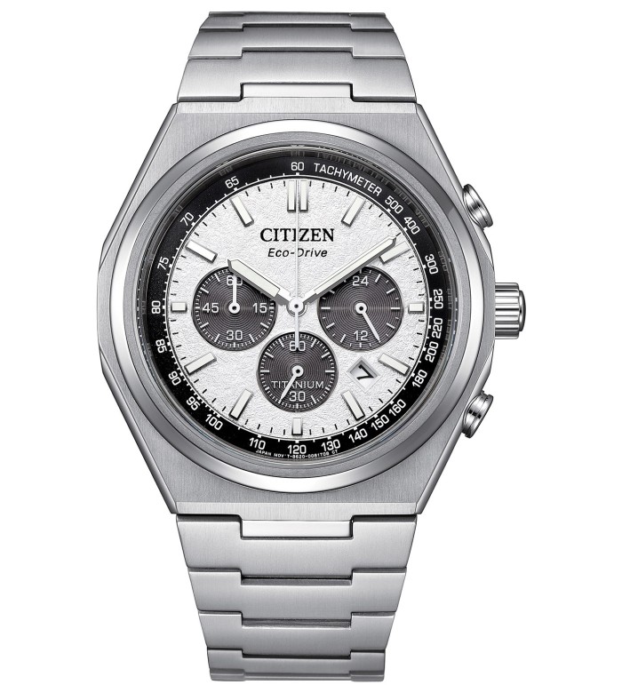 Citizen CA4610-85A Crono SuperTitanio Argento - Novità 2024