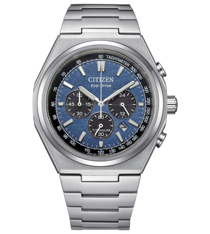 Citizen CA4610-85L Crono SuperTitanio Blu - Novità 2024