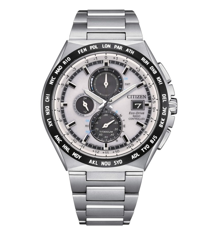 Citizen Radio-controlled AT8238-84A White