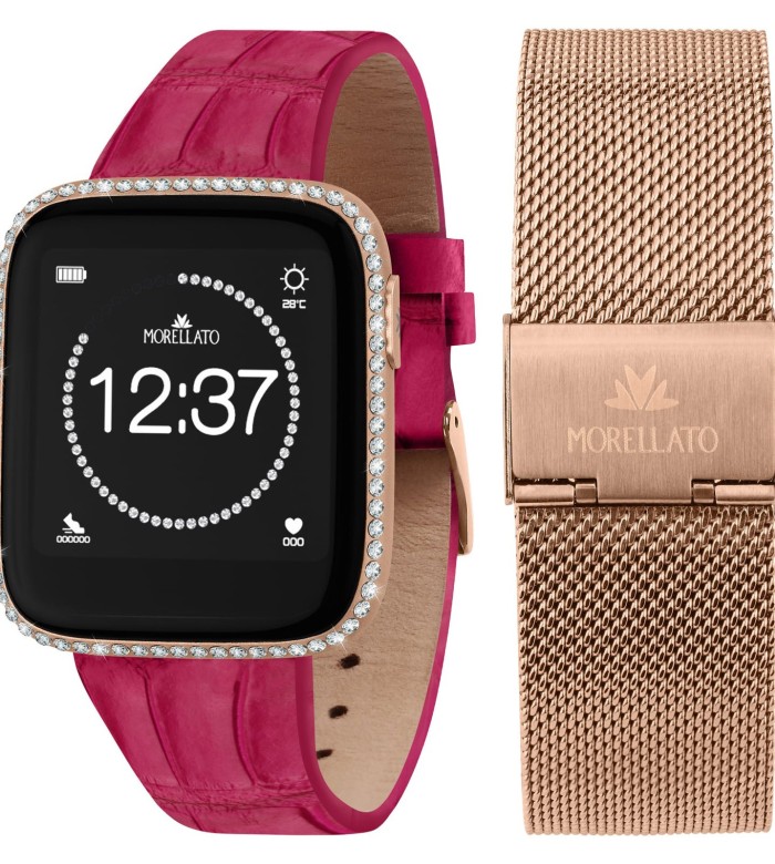 Smartwatch Morellato M-01 Crystal Light R0151167521 Fucsia