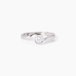 Mabina Mabina Silver ring with Zircon 523430