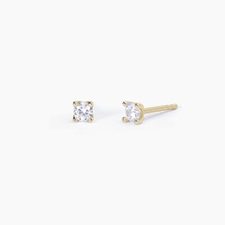 Mabina Silver Earrings with Light Point 563606