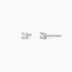 Mabina Silver Earrings with Light Point 563712