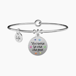 Bracciale Kidult Vivi Tutta la Vita che Puoi 731877