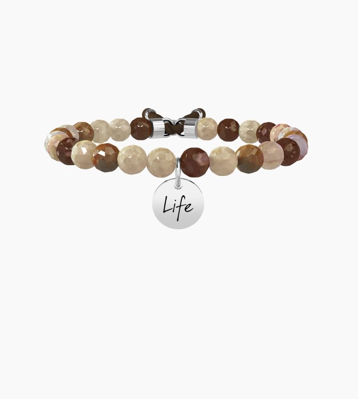 Bracelet Kidult Brown Agate Joy 231534