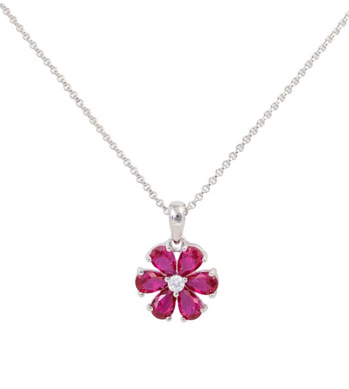 Osa Jewels Flower Necklace 9335R