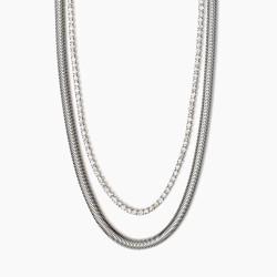 Kidult Choker with crystal tennis 851014