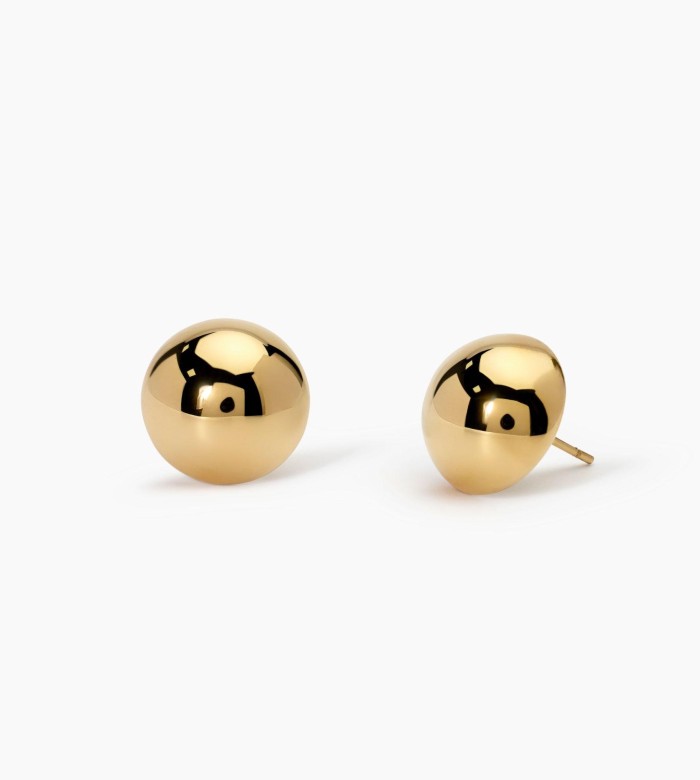 Kidult Golden button earrings 861023