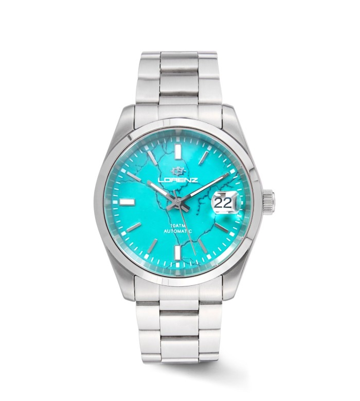 Lorenz Ginevra King Turquoise Watch 030235TQ