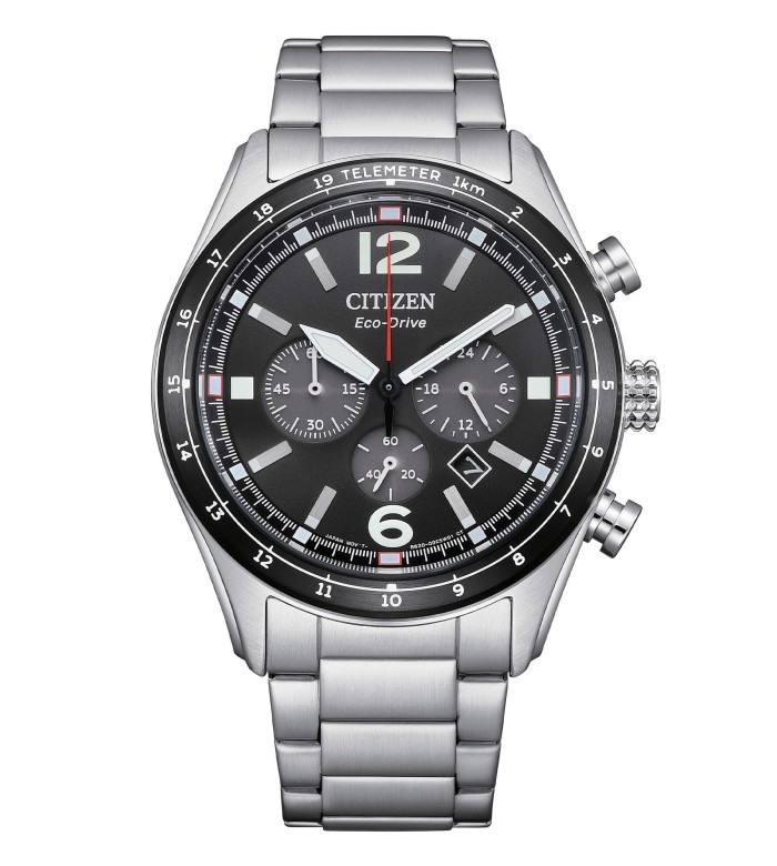 Citizen OF Aviator Crono CA4654-55E Black