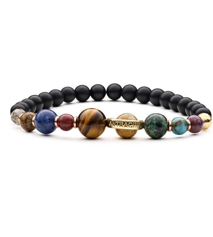 Solar System Golf Bracelet (All Planet) - Antracite Gioielli