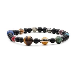 Universum Bracelet (All Planet) - Antracite Gioielli